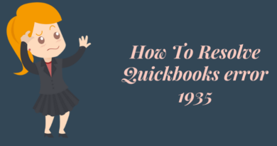 Resolve Quickbooks Error 1935
